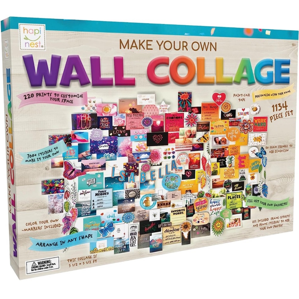 New in Box - Hapinest BUILD YOUR OWN WALL COLLAGE Kit